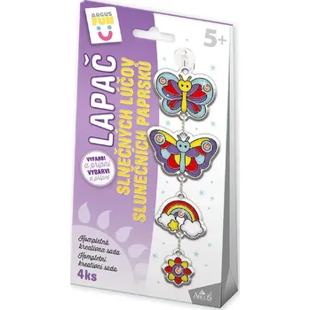 Výtvarná sada Kreativní tvoření - lapač slunečních paprsků, motýli, 1 sada