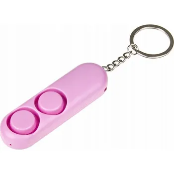 Zabezpečovací technika Osobní alarm GUARD PIRANHA 2 sirény 130 dB růžové (YC-001-PI)