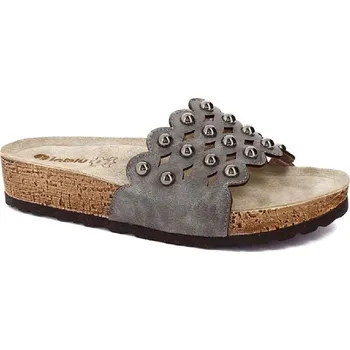 Pánské pantofle Pantofle INBLU dámské NM 23-045 šedé