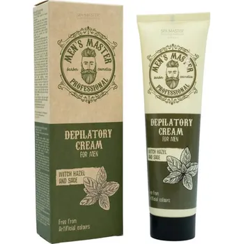 Přípravek na depilaci a epilaci Mens Master Depilační krémy pro muže 150 ml a 25 ml