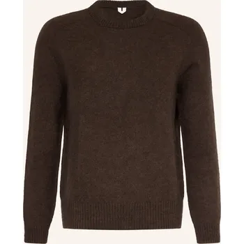 Pánský svetr Arket Pánský Svetr S Alpakou, tmavě hnědá, S
