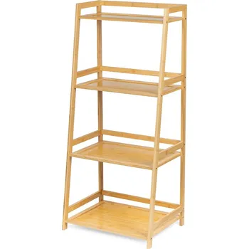 regál Vikio Bambusový regál 114x52x38 přírodní HRL105N