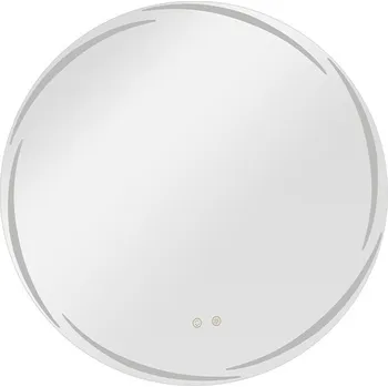 Zrcadlo Vikio Zrcadlo kulaté s LED osvětlením 80 cm HZR101P