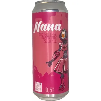 Pivo Pivovar Clock Nana 0 0,5l plech pivovar Clock