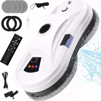 Robotický čistič oken Robotický čistič oken, 5600 Pa, s automatickým rozprašovačem vody