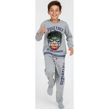 Šedá tepláková souprava Marvel Avengers Velikost: 140