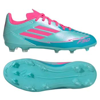 Míčový sport Adidas F50 League Messi FG/MG tyrksová/růžová EUR 37 1/3