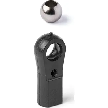 RC náhradní díl MAXI kloubek M3 s kuličkou 6,0mm a vrtáním 3,0mm , 100 ks.