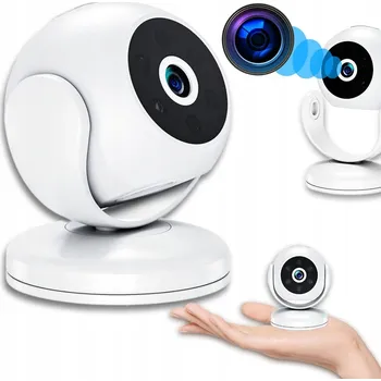 Bezpečnostní kamera Mini kamera 1080p, 170° široký úhel, pro domácí mazlíčky/děti