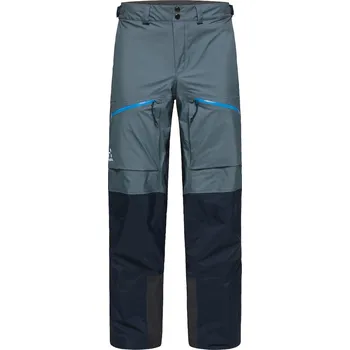 Snowboardové kalhoty Pánské zimní kalhoty Haglöfs Vassi Tour.GTX - modrá Velikost: XXL