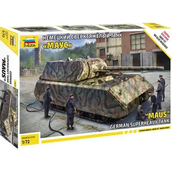 Plastikový model Super těžký tank Maus Pz.Kpfw.VII (Zvezda 1:72)