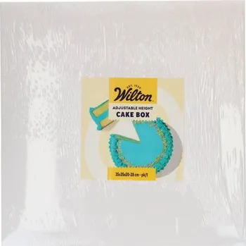 Wilton Krabice na dort s nastavitelnou výškou 35 × 35 × 20–28 cm