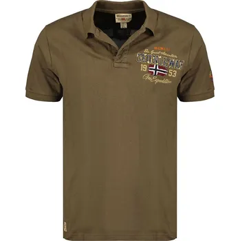 Oblečení a móda Tričko Geographical Norway Khaki 7333297 152
