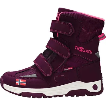 Dívčí kozačky Boty Trollkids Lila 525815 39