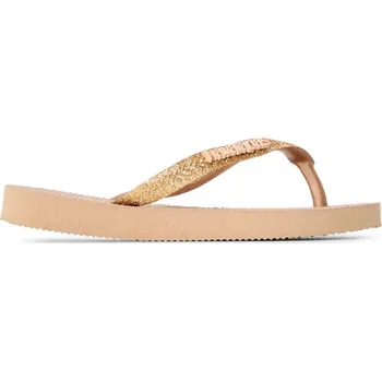 Dívčí pantofle Havaianas Shiny Rose Gold 6591099 8/9C