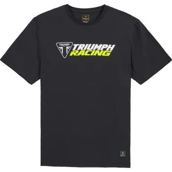 Pánské tričko Triumph Tričko Racing Black/Yellow – L