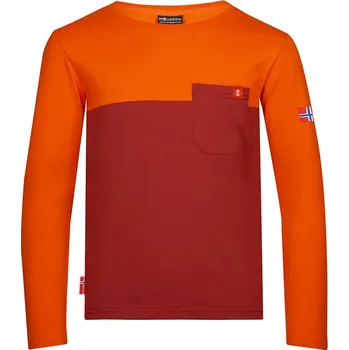 Dívčí tričko Tričko Trollkids Orange/ Bordeaux 1084730 92