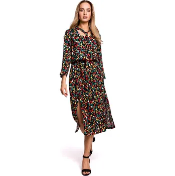 Dámské šaty Šaty made of emotion Schwarz/ Grün/ Rot 9604538 S