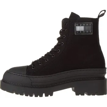 Dámské kozačky Boty Tommy Hilfiger Shoes Schwarz 163207 37