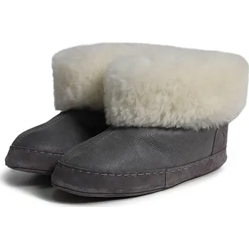 Pánské pantofle Boty Kaiser Naturfellprodukte Grau 8759222 41