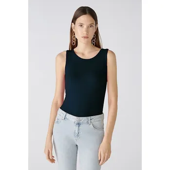 Dámské tričko Oui Dunkelblau 5972377 38