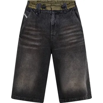 Pánské oblečení Kraťasy Diesel Blk Gry Dnim 1864805 36