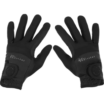 Jezdecké rukavice EQUITHÈME Rukavice jezdecké Sarah Je t'aime Equithème, černé M