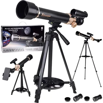 Hvězdářský dalekohled JOKO Teleskop astronomický 30x/60x 500 mm se stativem a příslušenstvím