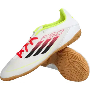 Pánská sálová obuv Pánské sálové kopačky Adidas F50 Club IN bílé2