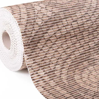 Koupelnová předložka Koupelnová pěnová rohož / předložka PRO-003 Hnědá mozaika - metráž šířka 65 cm