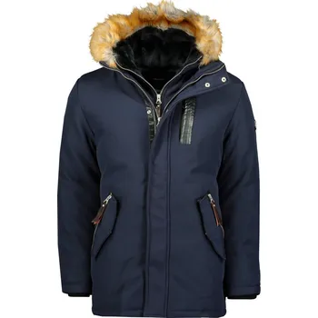 Pánská bunda GEOGRAPHICAL NORWAY bunda pánská ALEXIS MEN LONG S tmavě modrá