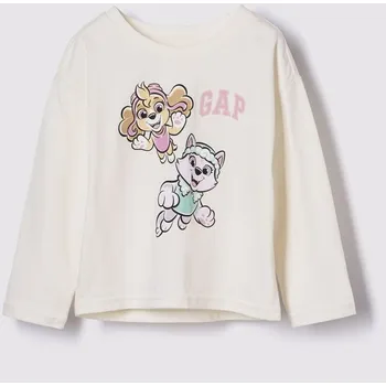 Dívčí tričko Tričko GAP Creme 990571 86