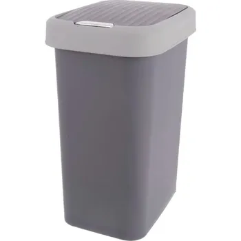 Odpadkový koš Koš odpadkový výklopný 25L SWING šedá KUTIL Sklad7 2631736.00 (KUTIL Sklad7)