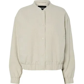 Dámská móda Bunda Pieces Creme 7520945 S