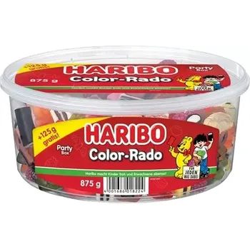 Bonbon Haribo Color-Rado 875 g Party Box
