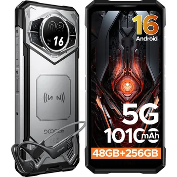 Mobilní telefon Smartphone DOOGEE S200 12 GB / 256 GB 5G stříbrný