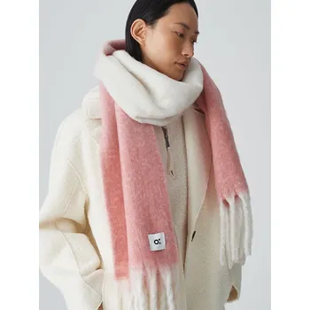 Šála OPUS Rosa/ Weiß - (L)196 x (B)33 cm 5241447 onesize