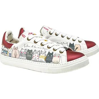 Dámské tenisky Tenisky Goby Bordeaux/ Weiß 2735353 42