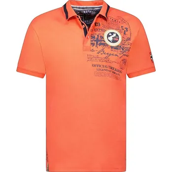 Pánské tričko Tričko Geographical Norway Orange 7429014 M