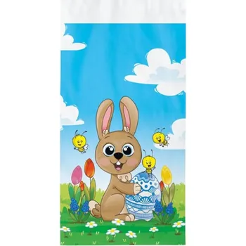 Velikonoční dekorace Velikonoční sáček PE zajíček 20x39x6cm 1ks 959222