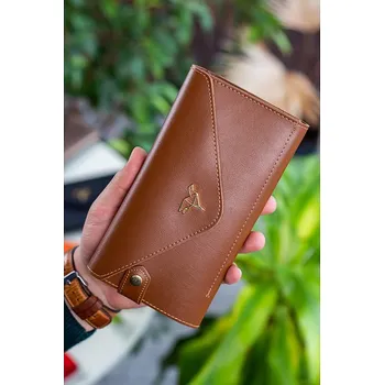 Peněženka Peněženka BAGmori Hellbraun - (B)20 x (H)10 x (T)3 cm 1566415 onesize