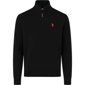 Pánské oblečení Svetr U.S. Polo Assn. Schwarz 690167 3XL