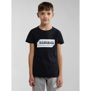 Chlapecké tričko Tričko Napapijri Schwarz 562638 122