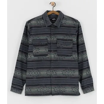 Pánská košile Billabong Offshore Jacquard Flannel (ombre blue) XL, námořnická modrá