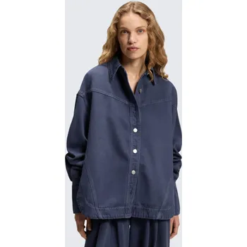 Dámská košile Dámská džínová košile BOSS Orange C_OVERSHIRT 1.0 50552520 modrá Velikost: XS