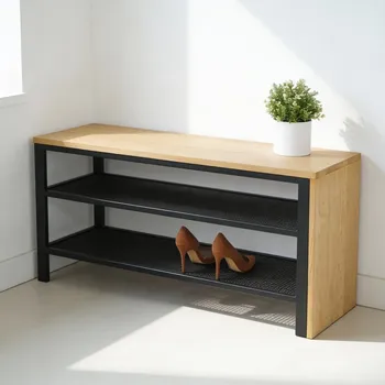 Botník Botník Maximo s masivní dubovou deskou