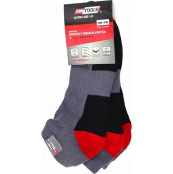 Pánské ponožky AWTools KRÁTKÉ PONOŽKY VEL.39-42 / 3KS. AW02100 AWTOOLS