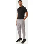 BOSS Kalhoty z materiálu T_Urbanex-Cargolight 50508339 Šedá Tapered Fit 46