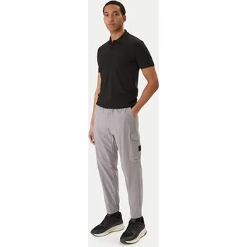 BOSS Kalhoty z materiálu T_Urbanex-Cargolight 50508339 Šedá Tapered Fit 46