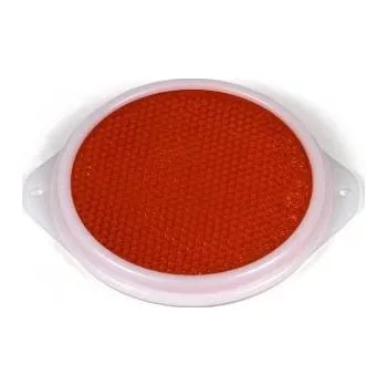 Příslušenství osvětlení automobilu ODRAZKA 85mm červená česká